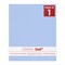Fountain Blue 5x6 Inch Uncut Mat Board - Blank Sheets, No Opening